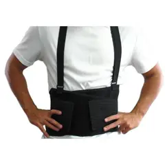 GENERICO - CINTURON DE SEGURIDAD INDUSTRIAL ECONOMICO TALLA XL