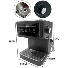 GENERICO - Máquina Espresso Capuchinera Inteligente 20 Bares
