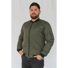 GENERICO - Chaqueta hombre piloto impermeable y acolchada