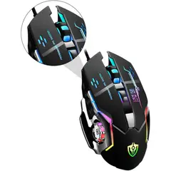 GENERICO - Mouse Raton Gamer Inalámbrico Luz Led XYZ
