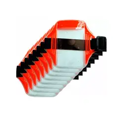 NACIONAL - PORTA CARNET X 12 UNIDADES COLOR NARANJA