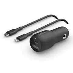 BELKIN - Cargardor Car 37W (USB-C-USB-A)