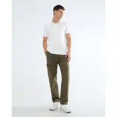 SEVEN SEVEN - Jogger Cargo Para Hombre Verde