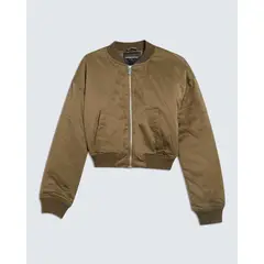 SEVEN SEVEN - Chaqueta Para Mujer Bomber Color Verde Oliva Marca #28080961