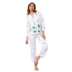 SANTANA - Pijama Mujer Lucia Verde