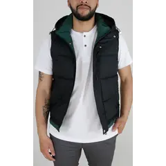 L Y H - Chaleco Para Hombre Negro Marca L&H