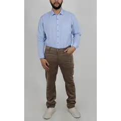 L Y H - Pantalon Para Hombre Beige Marca L&H