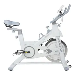 CENTURFIT - Bicicleta estática Estandar color blanco y gris