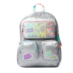 TOTTO - Morral para Niña Girl Power Grande Gris