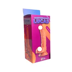 GENERICO - Masturbador o dildo FEMENINO silicona Piel Lucas