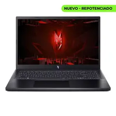 ACER - Portátil Gamer Nitro V15 Core I7 13620H Rtx 4060 8gb 16gb 512gb 15,6 Win 11 Home.