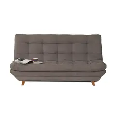 GENERICO - Sofá Cama Colmuebles Verona Gris 120 cm