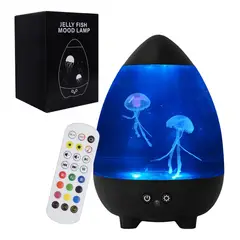 MOON LAMP - LAMPARA DECORATIVA CON MEDUSAS Y SONIDOS RELAJNTE
