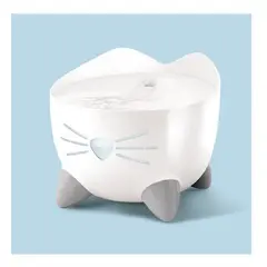 PETSPA - Fuente De Agua Para Gato Pixi Blanca 2.5 Lt