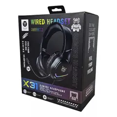 ONIKUMA - Audifonos Diadema Gamer X31 Rgb