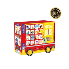 GENERICO - JUEGO DIDÁCTICO MAGNÉTICO INFANTIL - AUTOBÚS MATEMÁTICO