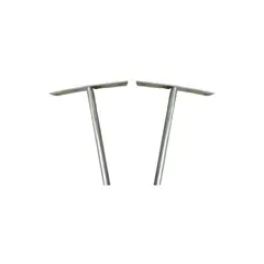 GENERICO - Soporte Fijo Invisible Para Repisa Flotante 24cm - Par