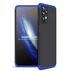 GENERICO - Funda Carcasa Estuche Protector Para Samsung A23 Negro Azul