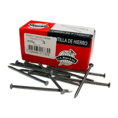GENERICO - Puntilla de Hierro lisa 3″ Long 76mm CAMejía