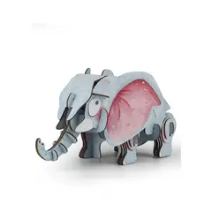 GENERICO - ROMPECABEZAS 3D INTERACTIVO - ELEFANTE AFRICANO CON SONIDO