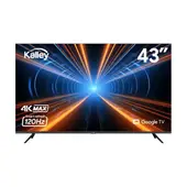 KALLEY - Televisor 43" Pulgadas 116 cm 43G305 4K UHD MAX LED Smart TV Google