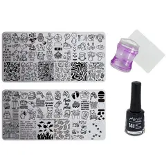 GENERICO - Kit principiante - 006 Soñadora e imparable - estampado uñas