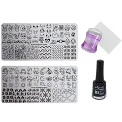 GENERICO - Kit principiante - 007 Atrápalos todos - Set para estampar