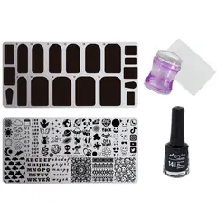 GENERICO - Kit principiante - 009 Nailista pro - Set para estampar