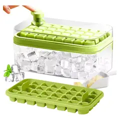 GENERICO - Molde Hielos Recipiente Nevera Congelador Prensa Cubos Agua