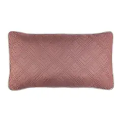 VIANNEY - Funda De Almohada Novo Deep Rose King Size
