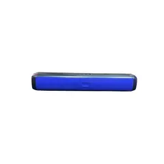 GENERICO - Parlante Barra Sonido Luces Rgb Bluetooth Usb Micro Sd Azul