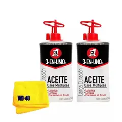 3 EN UNO - Aceite 3-En-Uno Gotero 90ml x2 Und