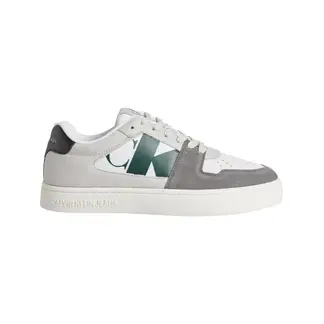 CALVIN KLEIN - Tenis gris classic cupsole de ante