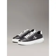 CALVIN KLEIN - Tenis negro chunky cupsole laceup