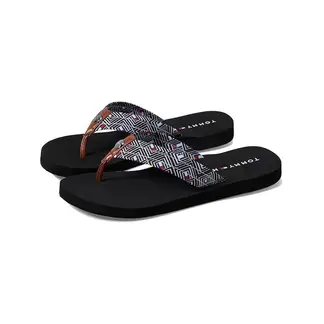 TOMMY HILFIGER - Sandalias negro creates con estampado