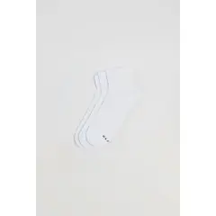 KOAJ - Paquete de medias blancas X3 cortas con texturas acana Mujer