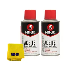 3 EN UNO - Aceite Aerosol 3 En 1 - Multiusos 135ml/ 4.5oz X2 Und