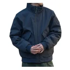 TOMMY HILFIGER - Rompe azul viento bomber ligero