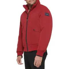 TOMMY HILFIGER - Rompe rojo viento bomber ligero