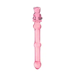 GENERICO - Dildo de Vidrio Gummy