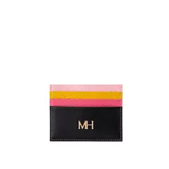 MARIO HERNANDEZ - Tarjetero Extraplano Susana Negro Multicolor Sarah