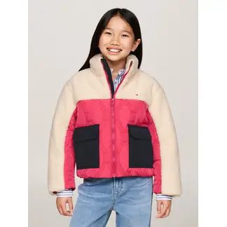 TOMMY HILFIGER - Chaqueta Niña Acolchada Con Cierre Cremallera