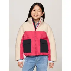 TOMMY HILFIGER - Chaqueta Niña Acolchada Con Cierre Cremallera