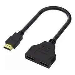 GENERICO - Hdmi Macho A 2 Hdmi Hembra 1 En 2 Salidas Splitter