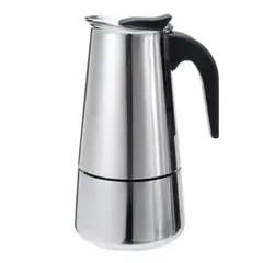GENERICO - CAFETERA ITALIANA EXPRESO 6 TAZAS ACERO INOXIDABLE MOKA COCINA