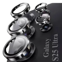GENERICO - Set Lentes Protectores de Cámara Compatible con Samsung S25 Ultra
