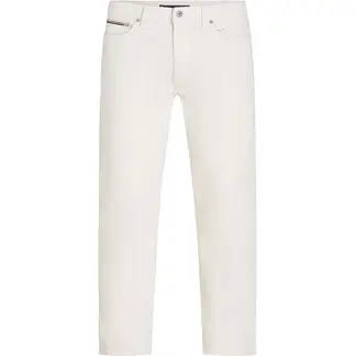 TOMMY HILFIGER - Pantalón blanco denton de corte recto