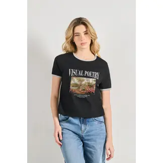 KOAJ - Camiseta de contrastes femenina Visual Poetry MUJER