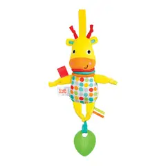 BRIGHT STARTS - Juguete Musical Pull,Play Bebe Jirafa 13088