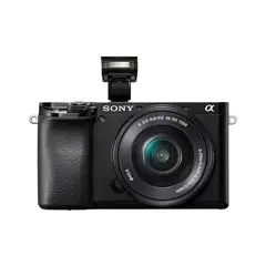 SONY - Cámara Alpha APS-C ILCE-6100K A6100 +Lente SELP1650-2